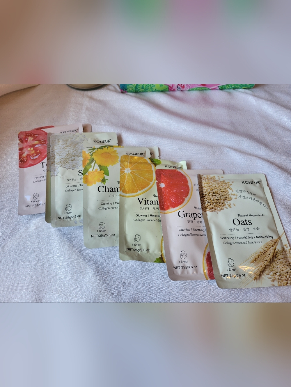 🔥SALE🔥Koneuk Assorted Collagen Essence Sheet Masks Set Of 6